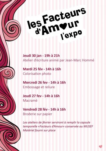 Ateliers Facteurs d'Amour